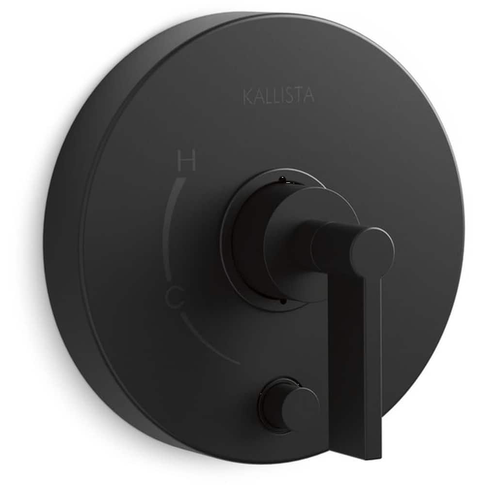 Kallista One Pressure Balance Valve Trim with Diverter Lever Handle