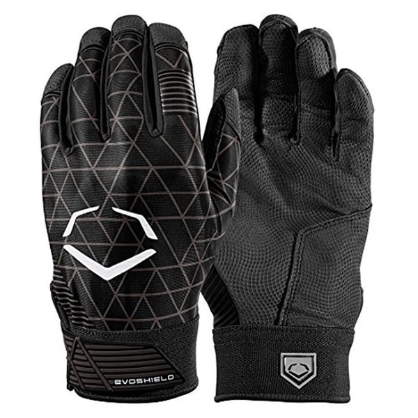 EvoShield Evocharge Protective Batting Gloves (Youth Small - Black). Opens flyout.