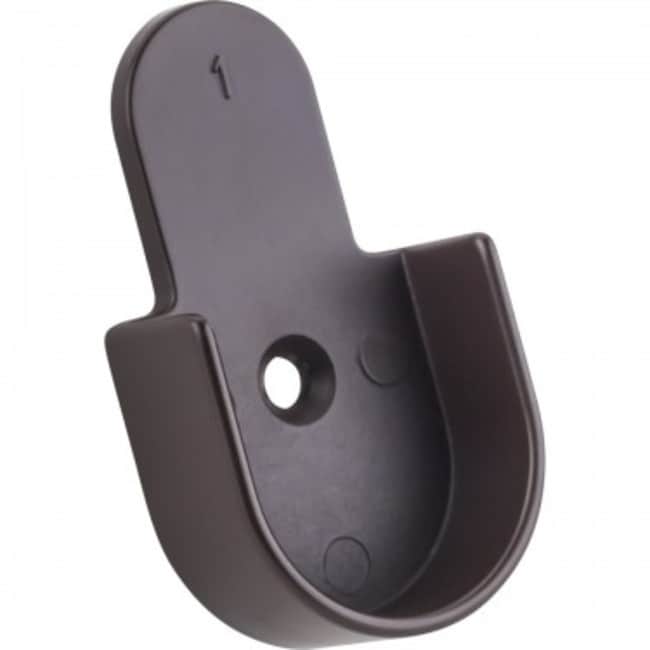 Hardware Resources Open Top Press Fit Closet Rod Mounting Bracket for