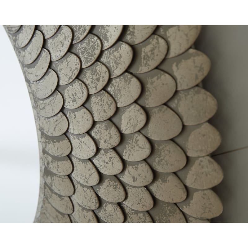 Signature Design by Ashley Wrightmund Grey Accent Mirror - 33" W x 1" D x 33" H