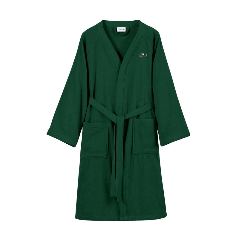 Lacoste 100% Cotton Classic Pique Bath Robe