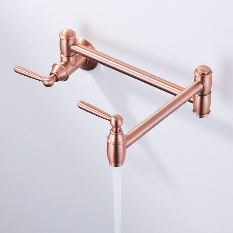 WOWOW Vintage Pot Filler Folding Kitchen Faucet