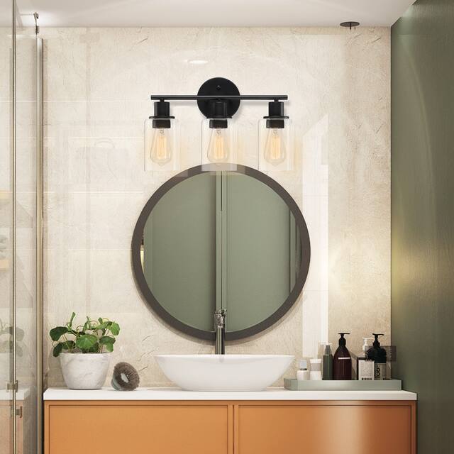 3 Light Vanity Light Bathroom Light Fixtures Wall Sconces