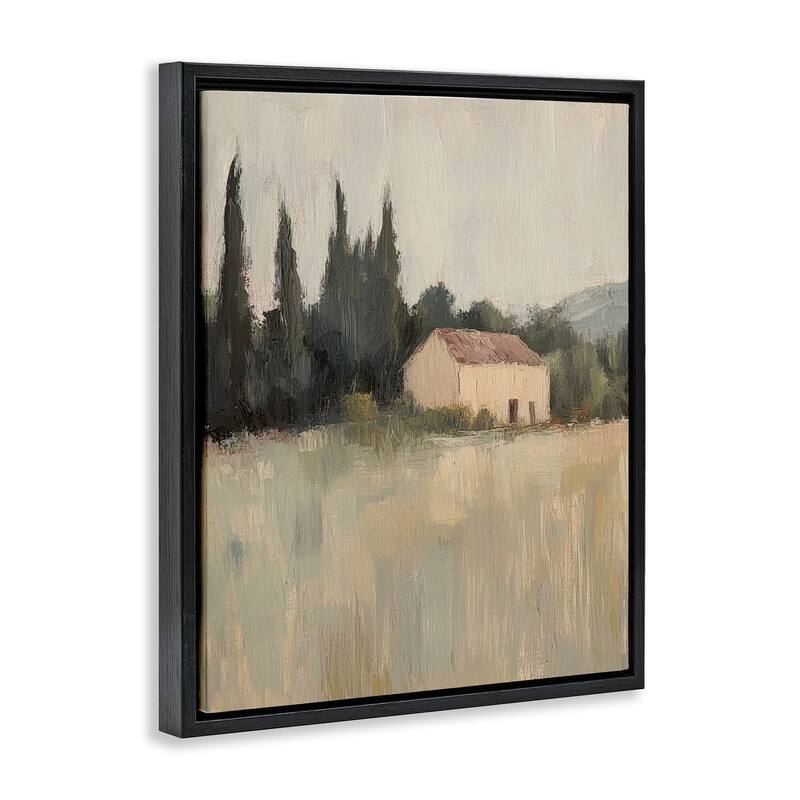 Stupell Blended Nature Landscape Framed Floater Canvas Wall Art Design By Petal Prints Design