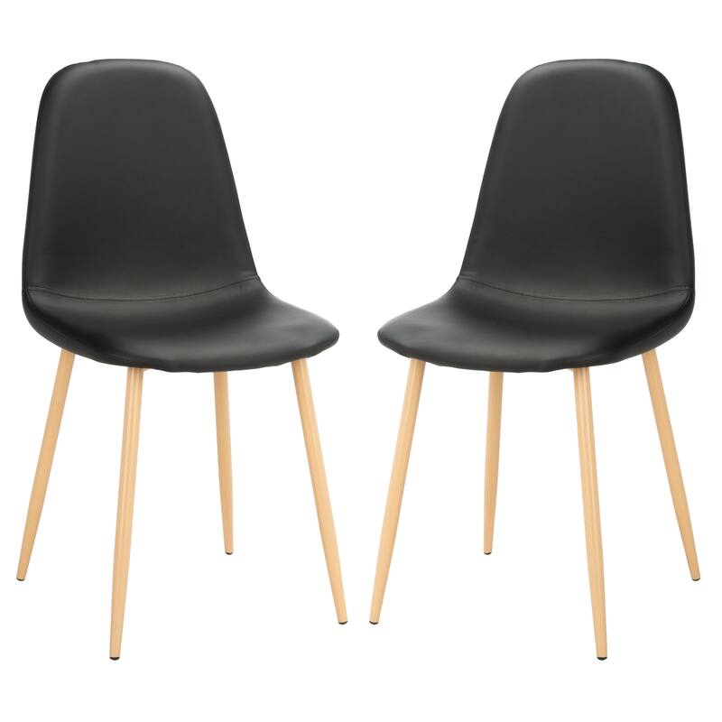 SAFAVIEH Cressie Modern Dining Room Chair (Set of 2) - 21.3" W x 17.3" L x 34.6" H - 20Wx17Dx35H