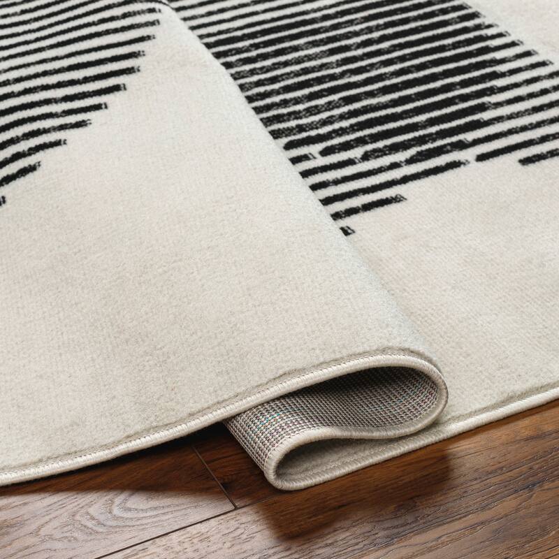 Livabliss Pisa Mid-Century Geometric Area Rug
