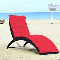 pic Red Chaise Lounge Chair Outdoor buy red outdoor chaise lounges online
