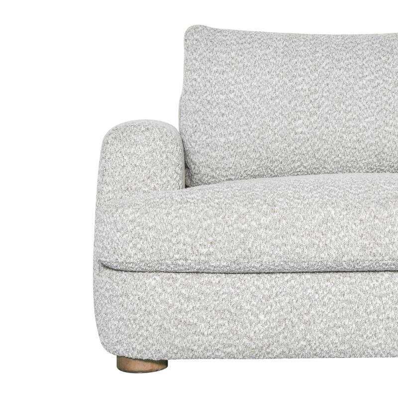 Reid 123 in. Left or Right Arm Facing Rectangular Sectional Sofa with Round Arms