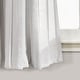 preview thumbnail 42 of 152, Lush Decor Linen Button Single Panel Window Curtain
