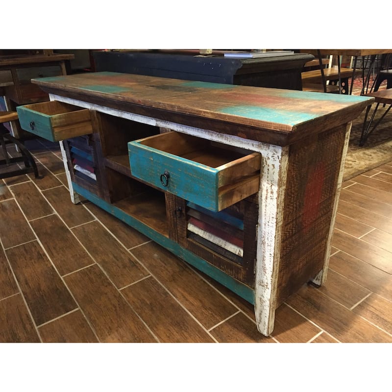 La Boca Shutter Door TV Stand - 60"