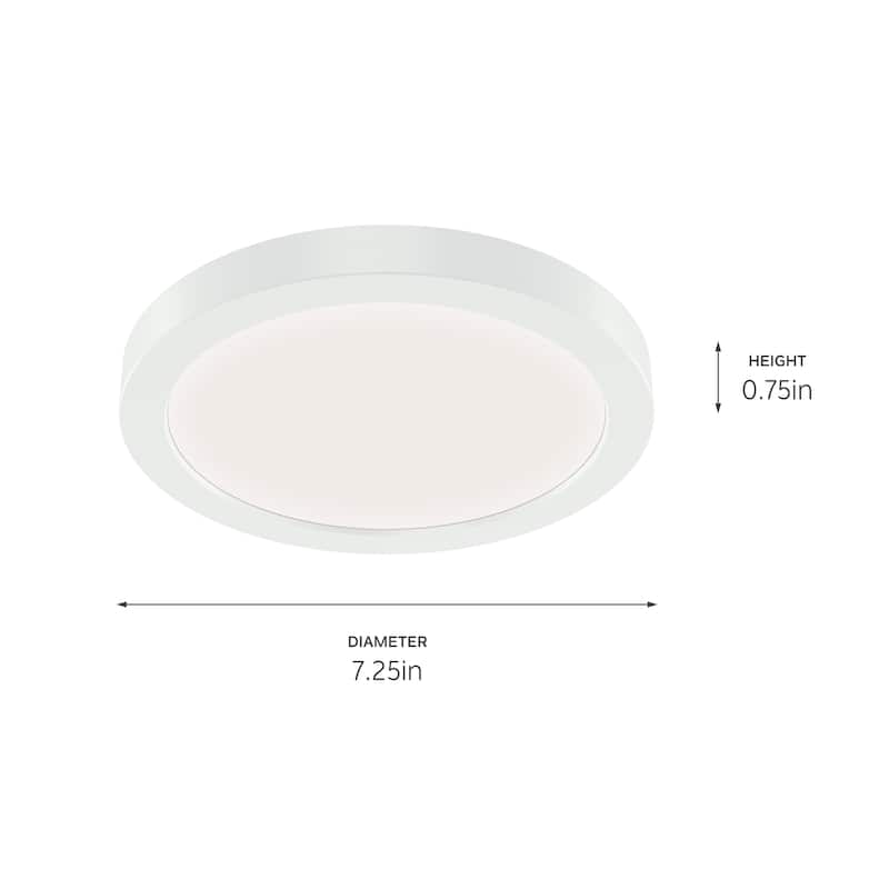 Kichler Lighting Ara Integrated LED 3000K Edge-Lit Recessed Light