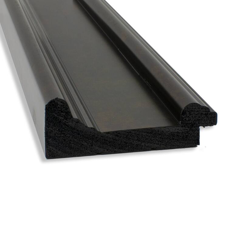Beveled Bathroom Wall Mirror - Ridge Bronze Frame