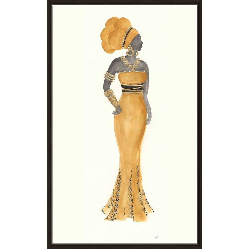 "Global Fashion III" Print on Floating Canvas