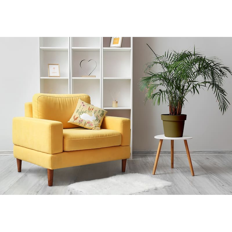 Spring Meadow Bunny Accent Pillow