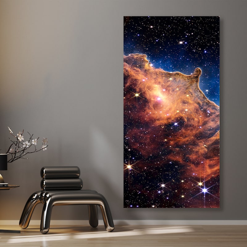 Empire Art Direct the Carina Nebula A Printed Tempered Glass Wall Art - Multi-Color
