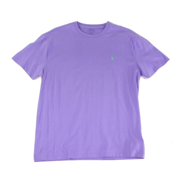 purple ralph lauren polo