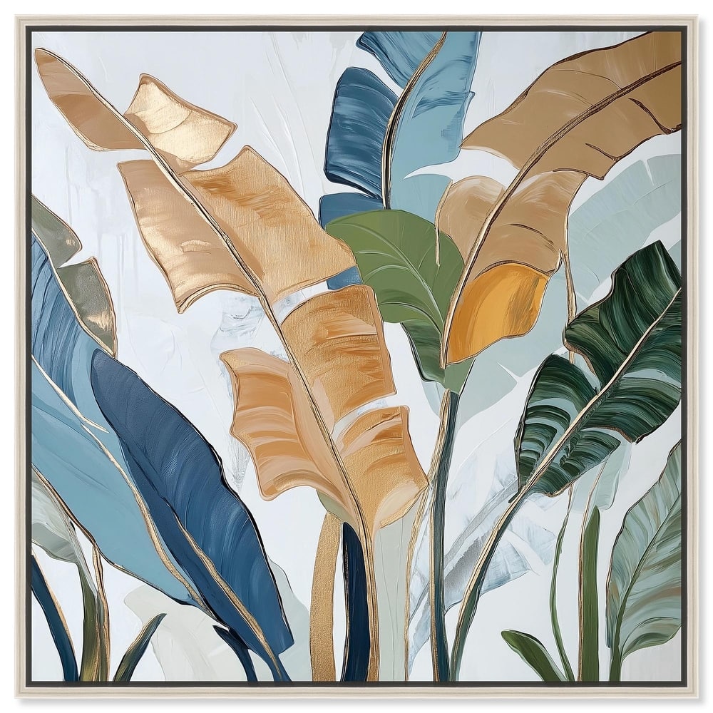 Paradise Fronds I Canvas by Art Remedy