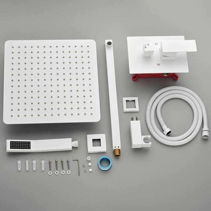 12" Rain Shower Head Systems Wall Mounted Shower