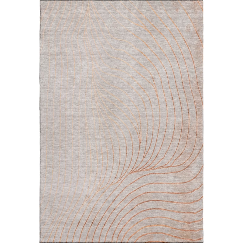 Premium Washable Super Soft Modern Wave Mayfield Rug