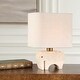 preview thumbnail 2 of 5, Uttermost Tusk Travertine Accent Lamp
