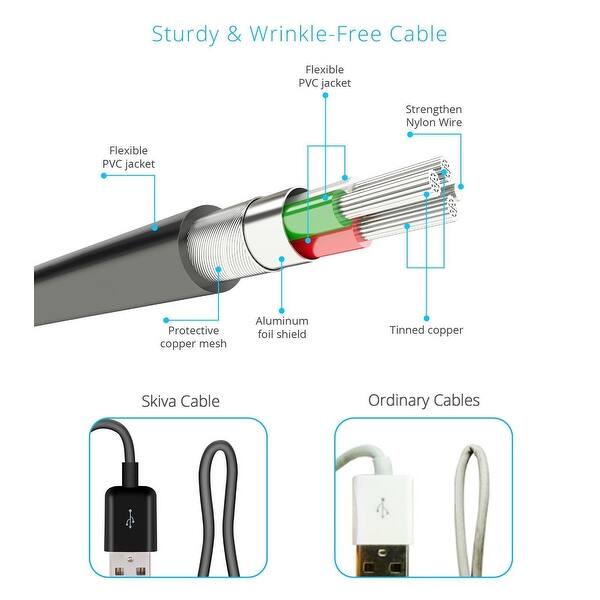 Shop 4 Pack Skiva Usblink 6 0 5ft Short Apple Mfi Certified