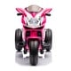 preview thumbnail 23 of 36, 6V Ride-On Motorcycle for Kids with MP3 Music Player, Headlights, and LED Wheels Pink