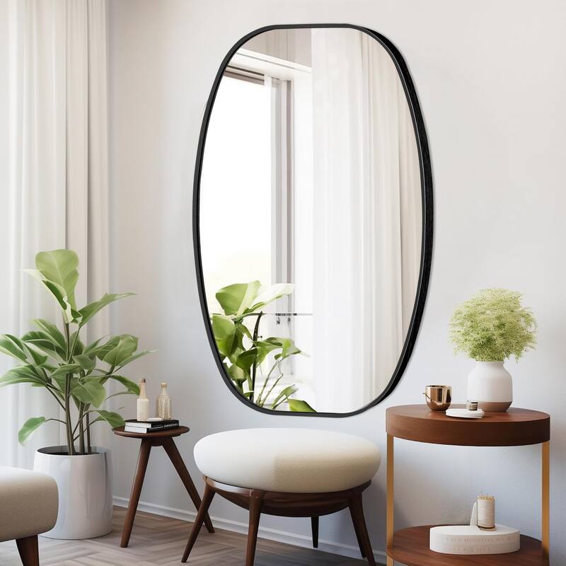 Oval Wall Mirror Bathroom Mirror for Over Sink