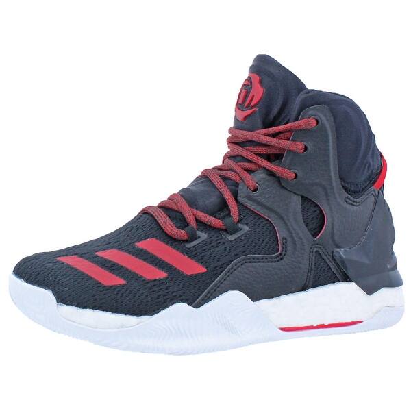Shop Adidas Boys D Rose 7 Basketball Shoes Big Kid High Top 4