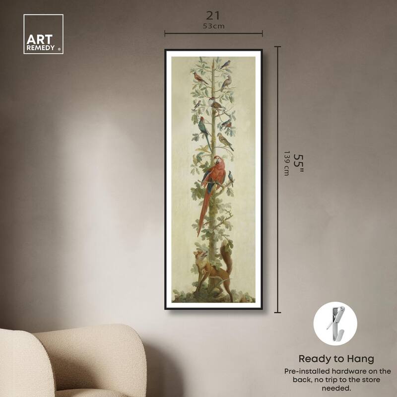 Fox and Papagayo Panoramic Canvas by Art Remedy