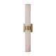 preview thumbnail 22 of 20, Dimmable LED Marble Linear Vanity Wall Lamp - Warm Light 23in