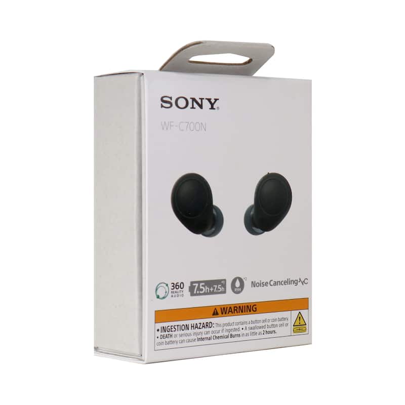 Sony WF-C700N Truly Wireless Noise Canceling In-Ear Headphones (Black)