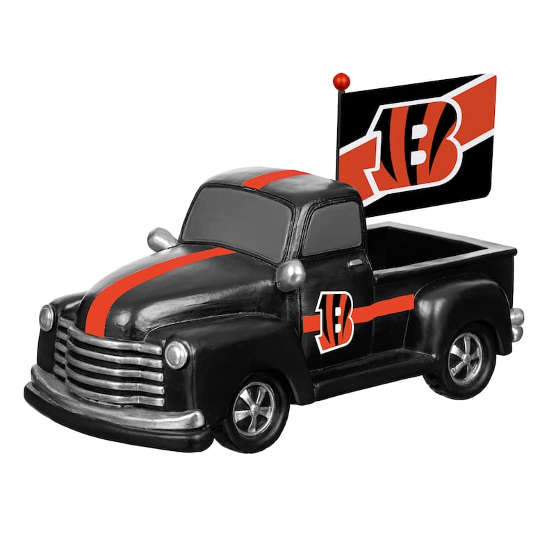 NFL Rally Truck Garden Statue with Team Flag