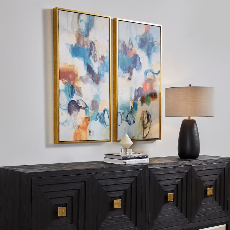 Uttermost Casual Moments Framed Abstract Art, Set Of 2