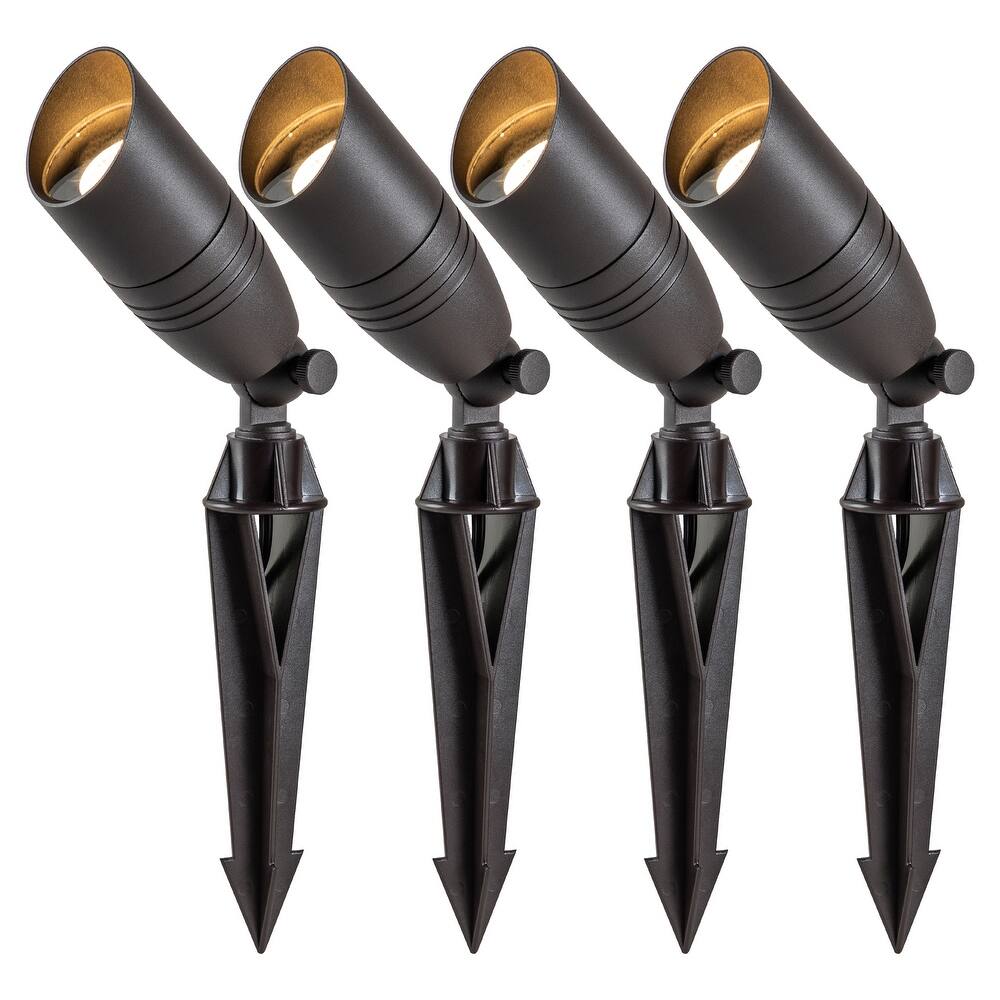 C Cattleya Dark Bronze Outdoor Landscape Spot Light Path Light (Bulb included) - Dark Bronze