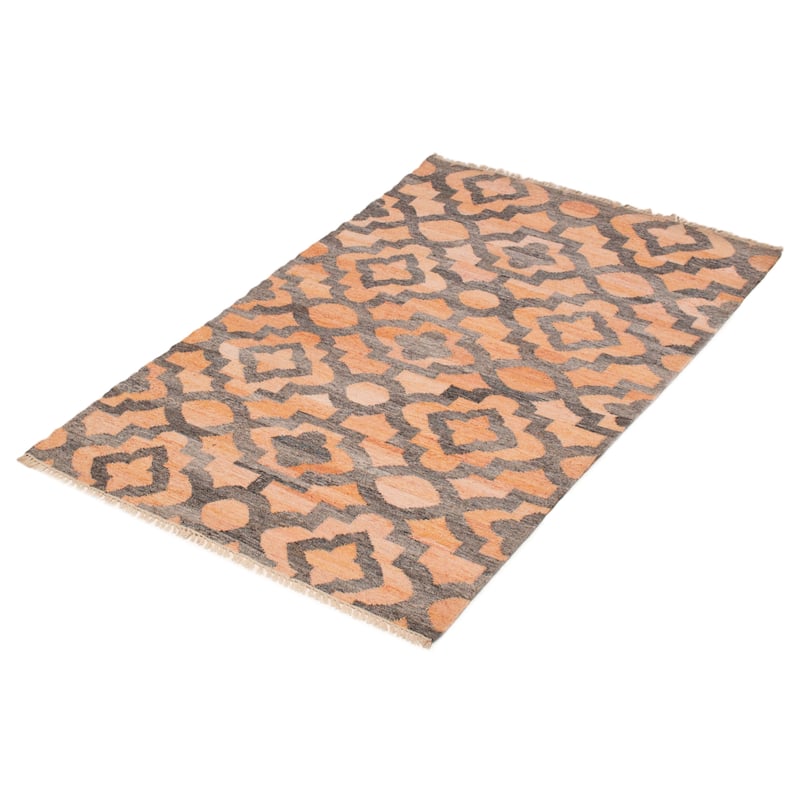 Ankara FW Copper Kilim 5'3" x 8'3" - 5'3 x 8'3