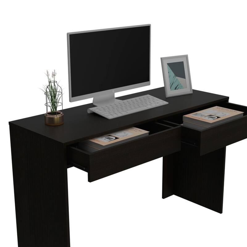 Acre 47-inch Wide Writing Computer Desk with 2 Drawers