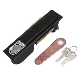 Rectangle Lock For Locker Electrical Cabinet Mailbox Metal Rectangle Shape Locking Plane Lock ...