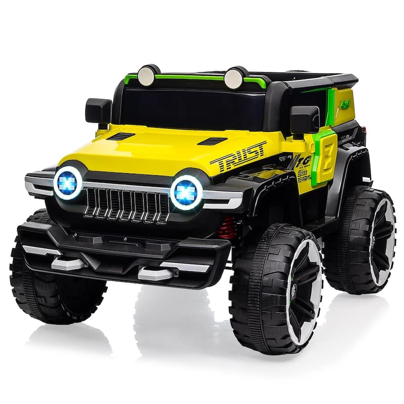 2 Seater Kids Ride On Truck with Remote Control