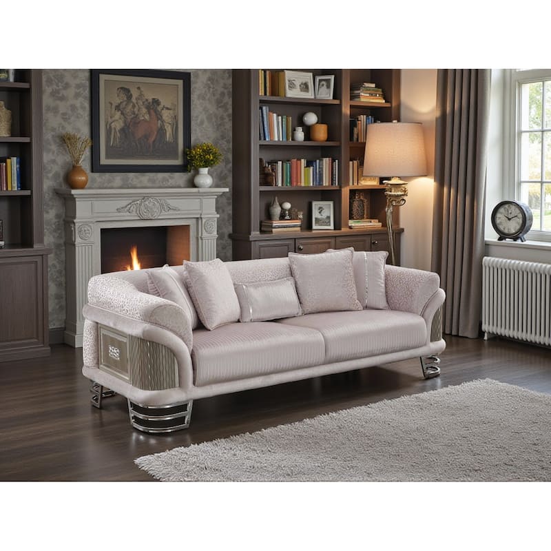 Tactile 3 Pieces Living Room Sets 2 Sofa 1 Chair