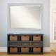 preview thumbnail 24 of 27, Beveled Wood Wall Mirror - Shiplap White Frame