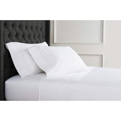 Luxury Hotel Collection 600 Thread Count Cotton Hemstitch Pillowcases