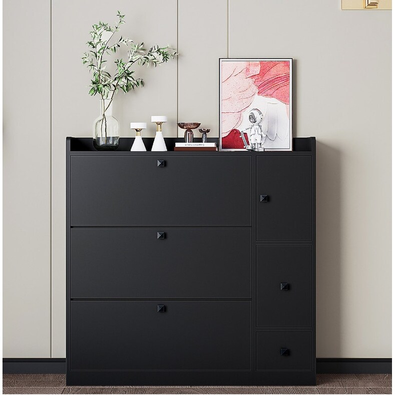 Sleek shoe cabinet new arrivals
