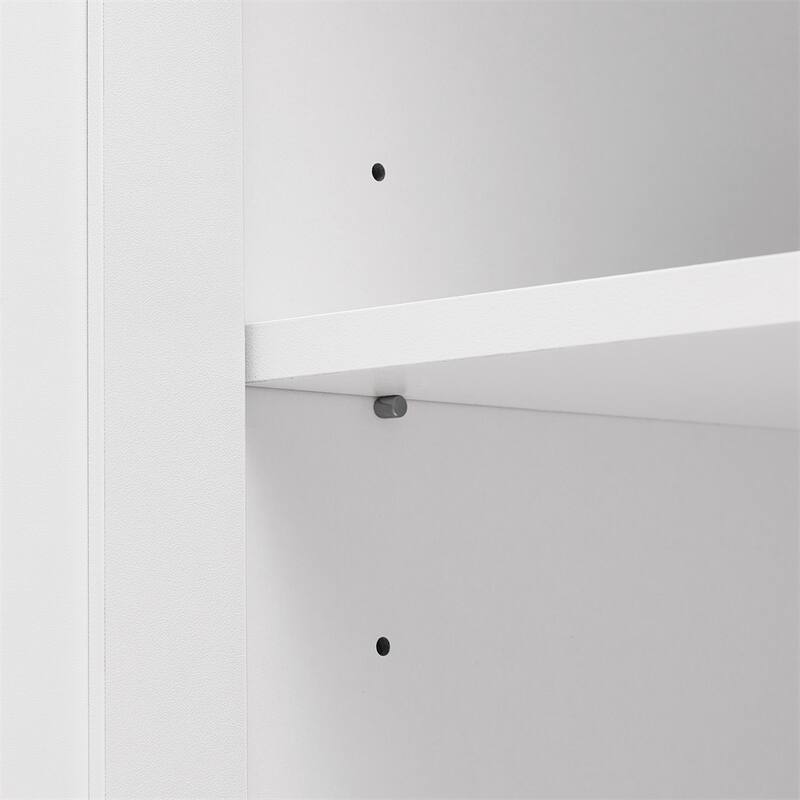 Storage Cabinet with Two Doors for Bathroom,Office,Adjustable Shelf