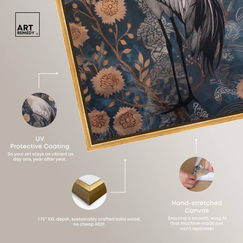 Botanical Bird II Canvas by Art Remedy