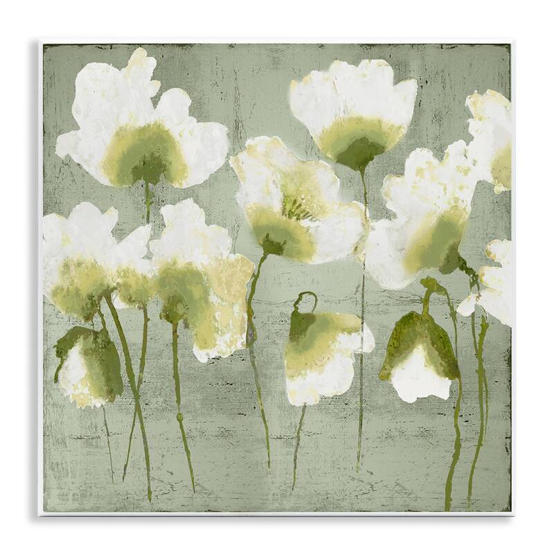 Stupell Charming Flower Impressions Wall Plaque Art Design By Vanessa Austin - 12 x 12