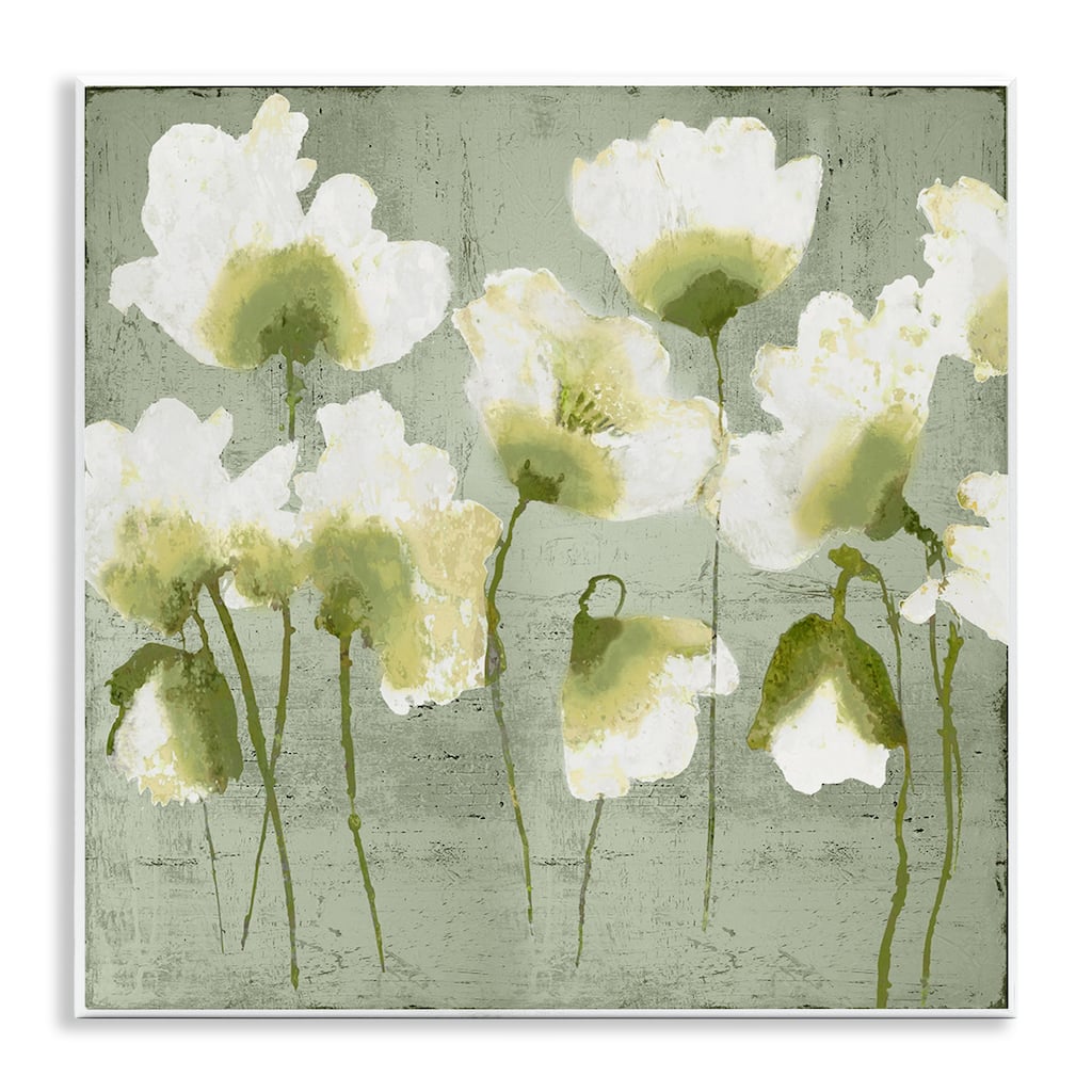 Stupell Charming Flower Impressions Wall Plaque Art Design By Vanessa Austin