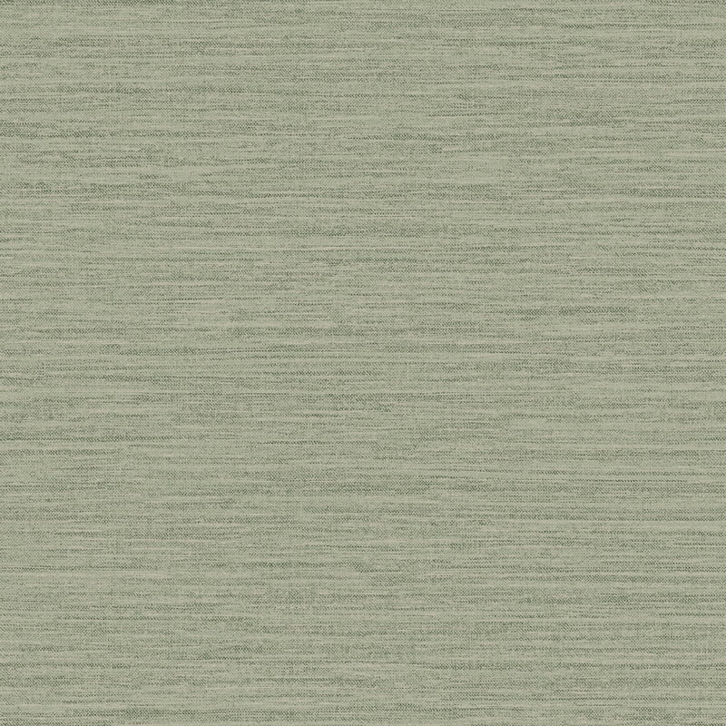 Galerie Wallcoverings Boutique Horizontal Weave Non-woven Matte Wallpaper Roll - 33 feet x 21 inches - Green