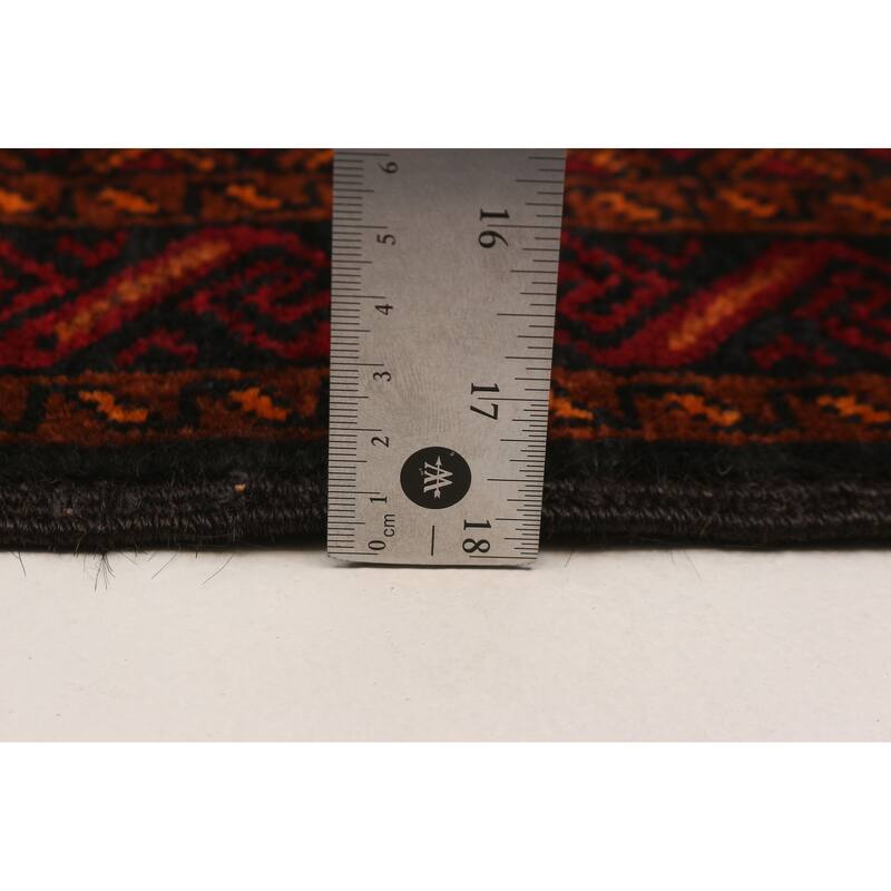 Teimani Red Rug 3'5" x 6'2" - 3'5 x 6'2