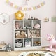 preview thumbnail 15 of 18, Costway 8-Cube Bookcase 41" Wooden Toy Storage Organizer for Kids - See Details