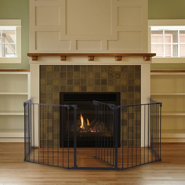Five Wrought Iron Fences Baby Gate Fireplace Fences Wall Irons Overstock 31414808